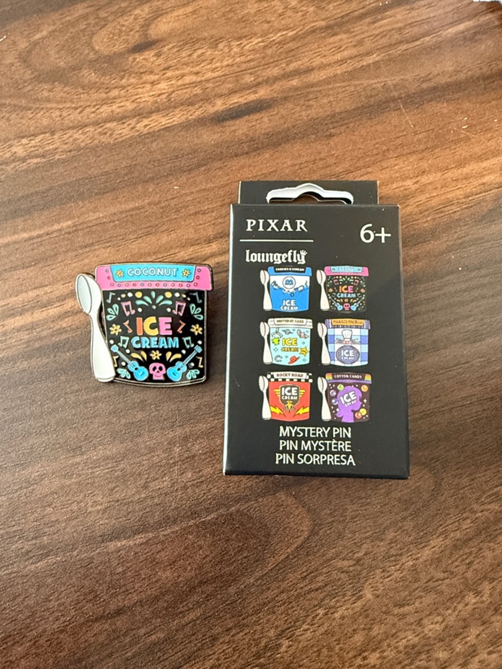 Loungefly Pixar Coco Coconut Ice Cream Enamel Pin